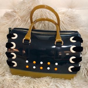 Furla handbag - dark blue